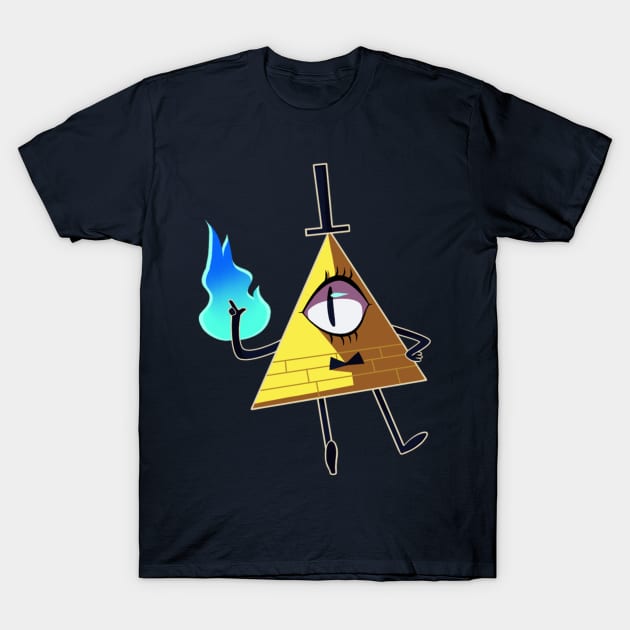 Bill Cipher T-Shirt by RidicBird